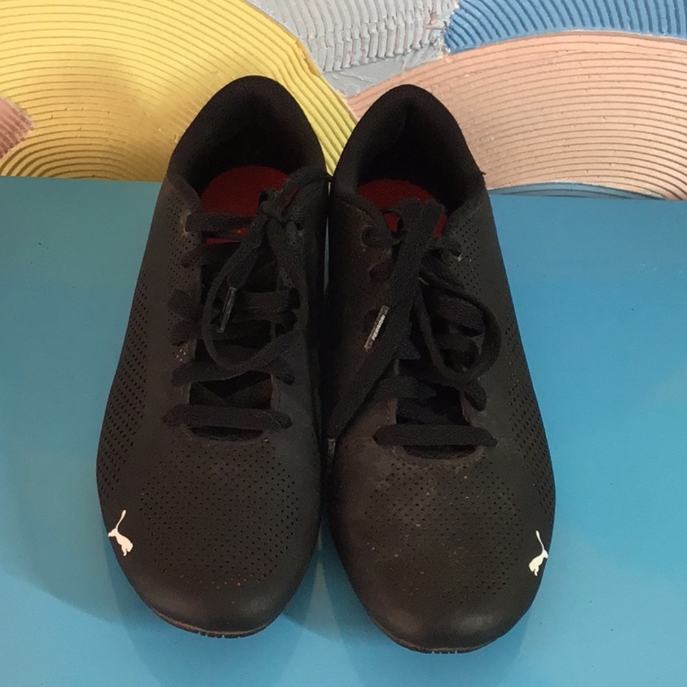PUMA Black Athletic Sneaker - Black